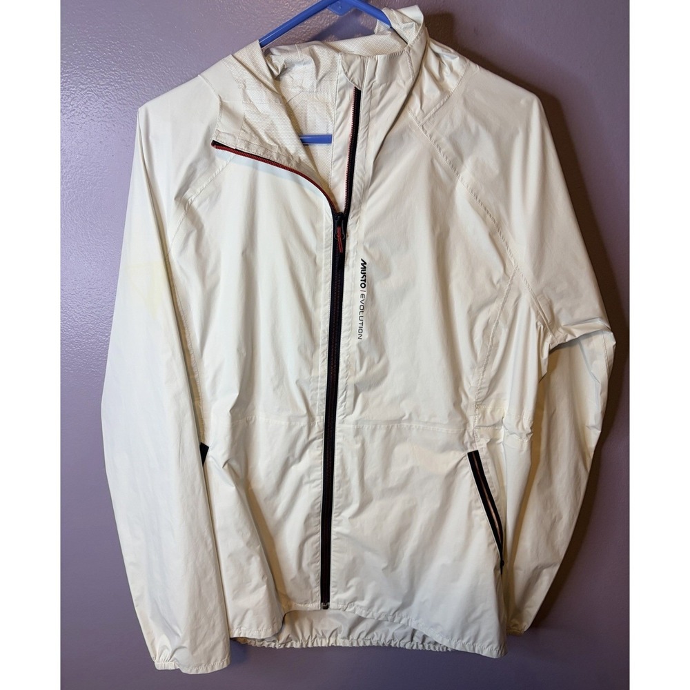 Musto Jacket Womens Size‎ 10 Goretex Evolution Sardinia Ladies Waterproof White